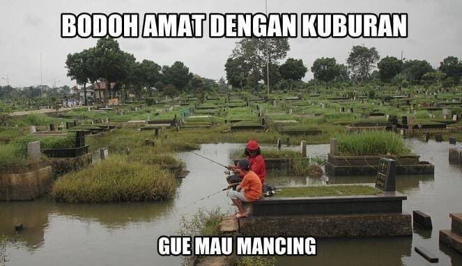 Kelakuan Nyeleneh Bapak-Bapak Saat Mancing